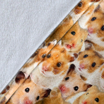 Hamster Full Face Blanket