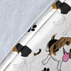 Beagle Paw Blanket