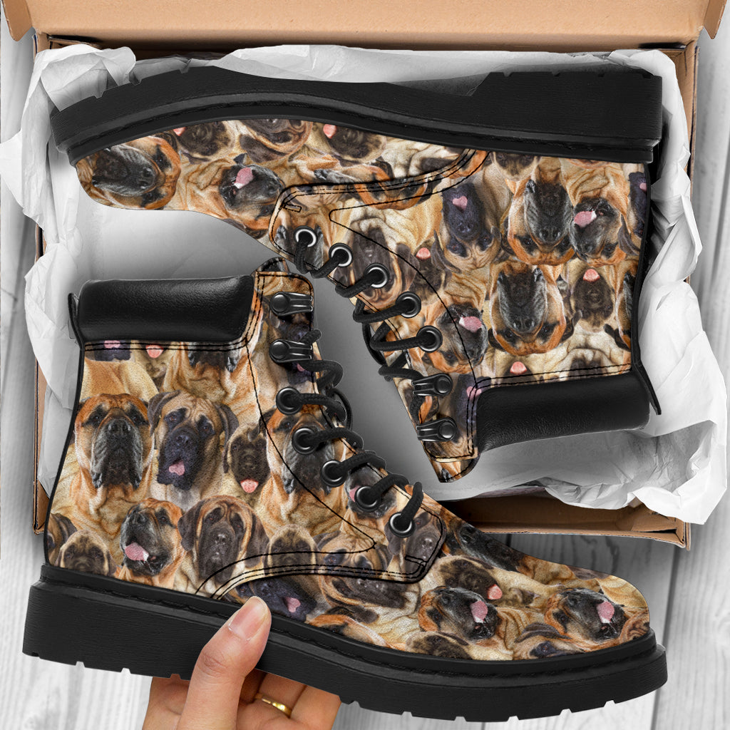 English Mastiff Full Face All-Season Boots