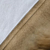 Leonberger Face Hair Blanket
