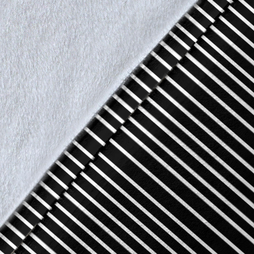 King Charles Spaniel Back and White Blanket