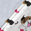 Beagle Heart Blanket