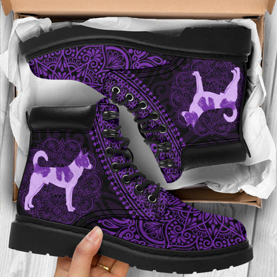 Canaan Dog Mandala All-Season Boots