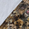 Border Terrier Full Face Blanket