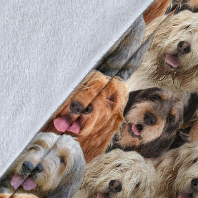 Otterhound Full Face Blanket