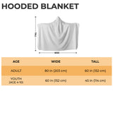 Cocker Spaniel Camo 3D Hooded Blanket