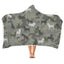 Jack Russell Terrier Camo 3D Hooded Blanket